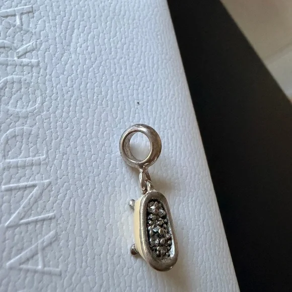 SOLD! Pandora Silver Red Charm Collection bundle tub dog - Picture 15 of 16